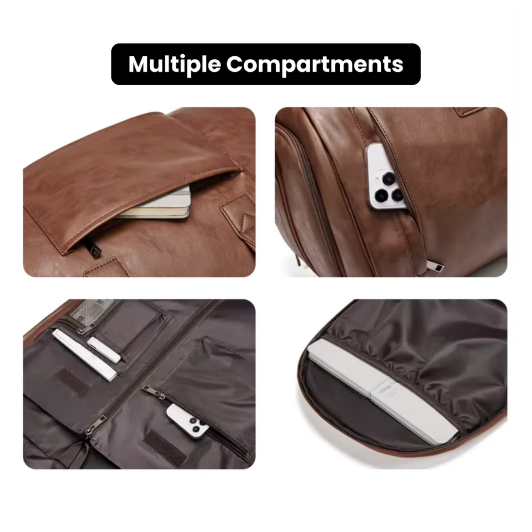 The ARLEN Leather Duffel Bag