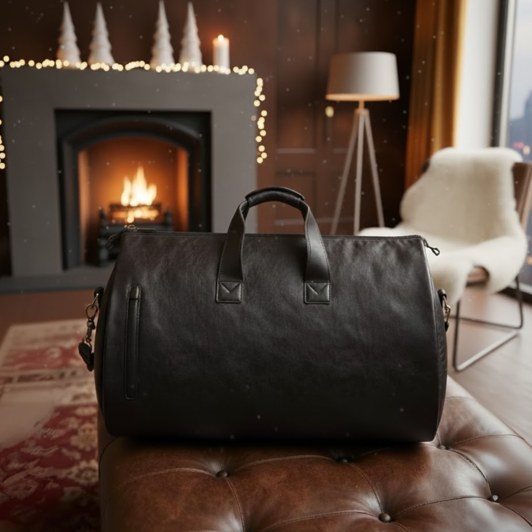 The ARLEN Leather Duffel Bag