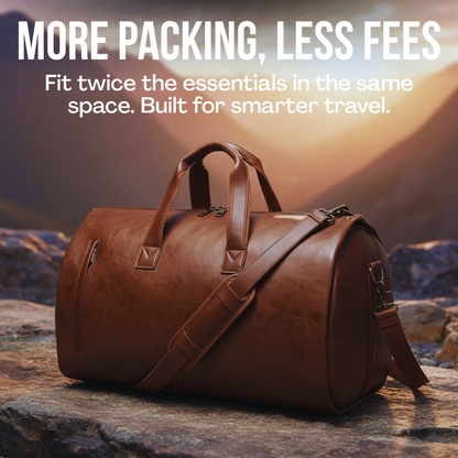 The ARLEN Leather Duffel Bag